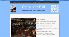 Desktop Screenshot of gottscheerhall.com